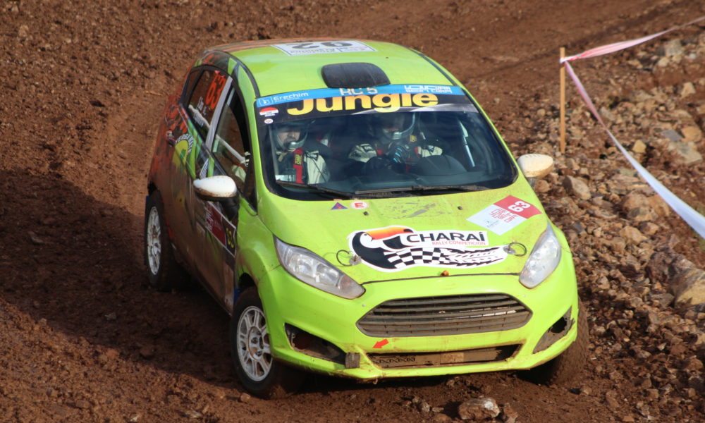 La dupla Zarza-Espinola fue quinta en el rally de Erechim