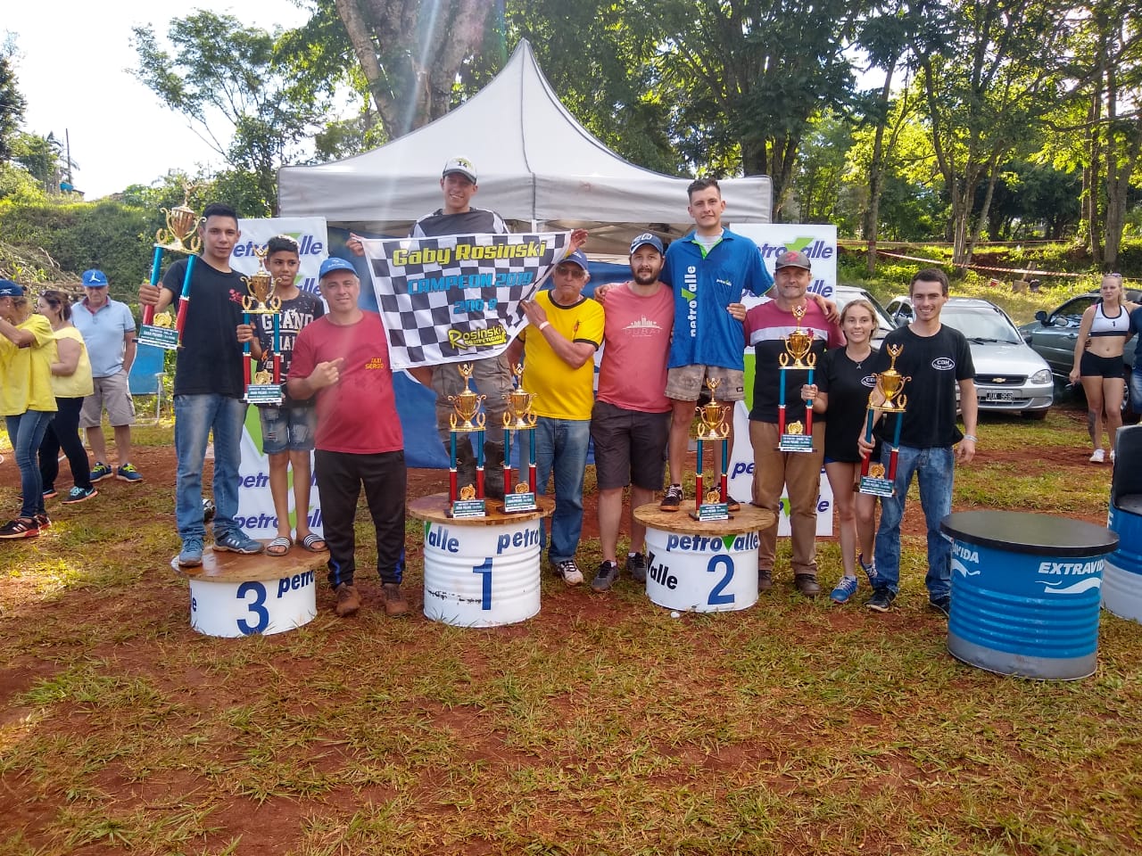 El Motociclismo Provincial definió a sus campeones en Aristóbulo del Valle