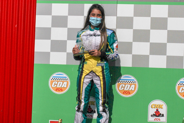 Mairu Herrera Ahuad hizo podio en la Copa RF