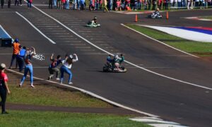 Los chicos del karting dieron grandes carreras para celebrar el Día del Niño