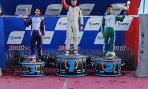 Grimaldi hizo podio en el Argentino de Karting