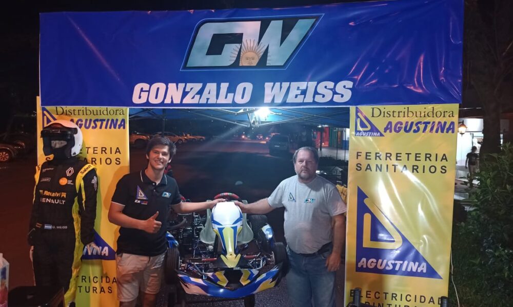 Gonzalo Weiss presentó su nuevo proyecto deportivo y estará en el Karting de tierra