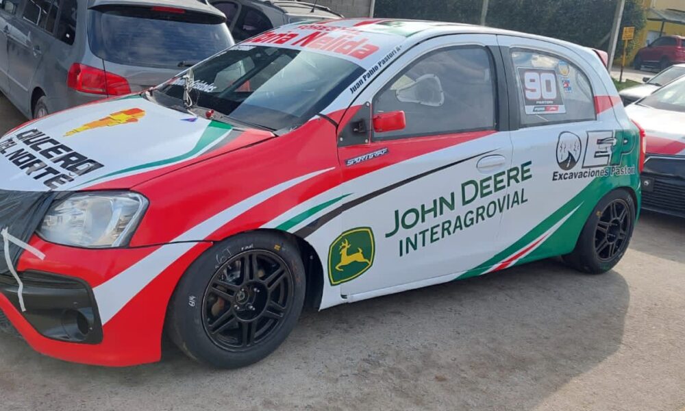 Pastori va con nuevo auto a Comodoro Rivadavia