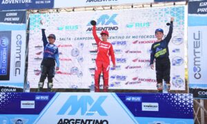 Argentino de Motocross: Salta llegó con un nuevo podio para el Naka Team