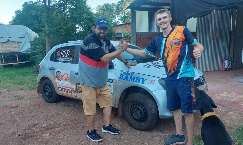 Gabriel Kobernik se suma al campeonato Misionero de Rally
